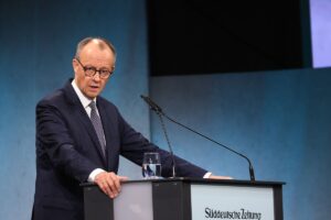 Germany’s Merz Says European Banking Rules Are ‘Too Rigorous’